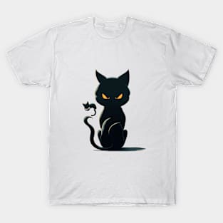 Black cat T-Shirt